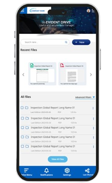 Evident Connect Before Redesign